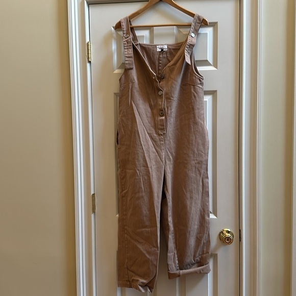 Vale Denim Playsuit Overalls Sz6 - Picture 5 of 8